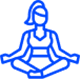 изображение значка "медитация"