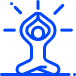 изображение символа "человечек в позе медитации"