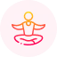 изображение значка "медитирующий человечек"